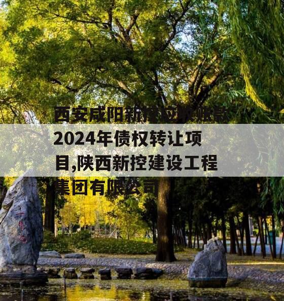 西安咸阳新控应收账款2024年债权转让项目,陕西新控建设工程集团有限公司